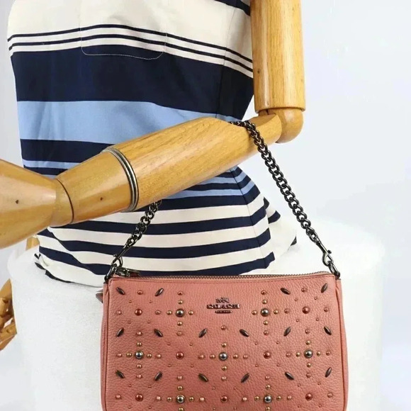 Coach 22867 Nolita Wristlet 22 With Prairie Rivets - Picture 8 of 8